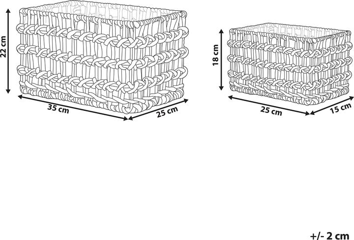 Produktbild Beliani Dian (15 cm, 2x)