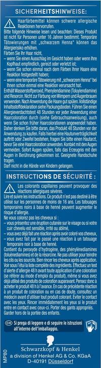 Image du produit Schwarzkopf Men Perfect Les hommes parfaits (80 Naturel Noir Noir Brun)