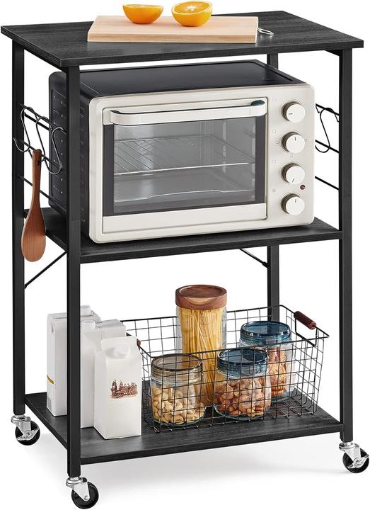Actual product image Songmics Kitchen shelf on castors