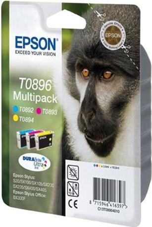 Image du produit Epson T0895 DuraBrite Ultra Multipack (C, CF, M, Y)