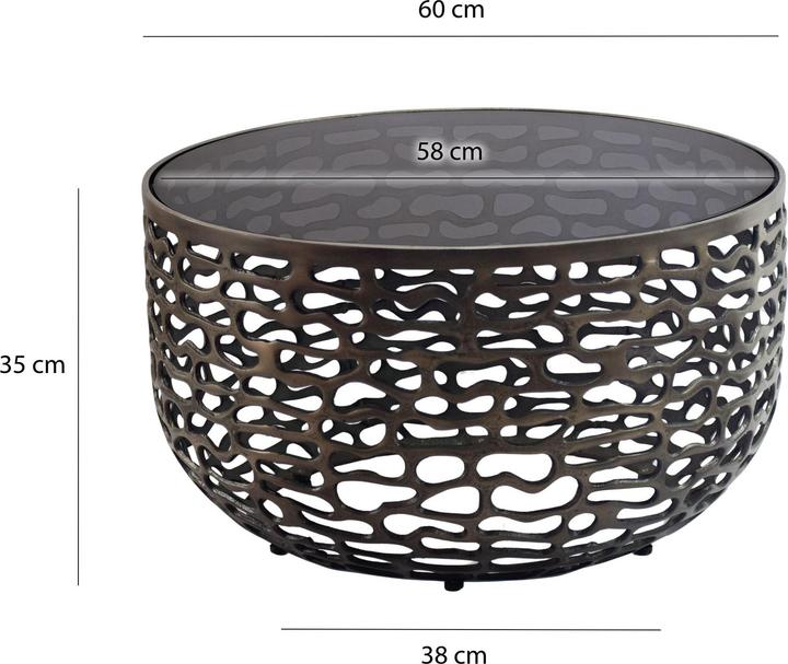 Image du produit Wohnling Aluminium (60 x 60 x 35 cm)