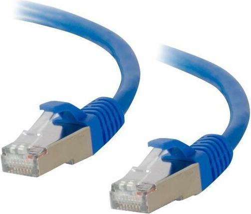 C2G Cat6a Booted Shielded (STP) Network Patch Cable (S/FTP, CAT6a, 15 m)