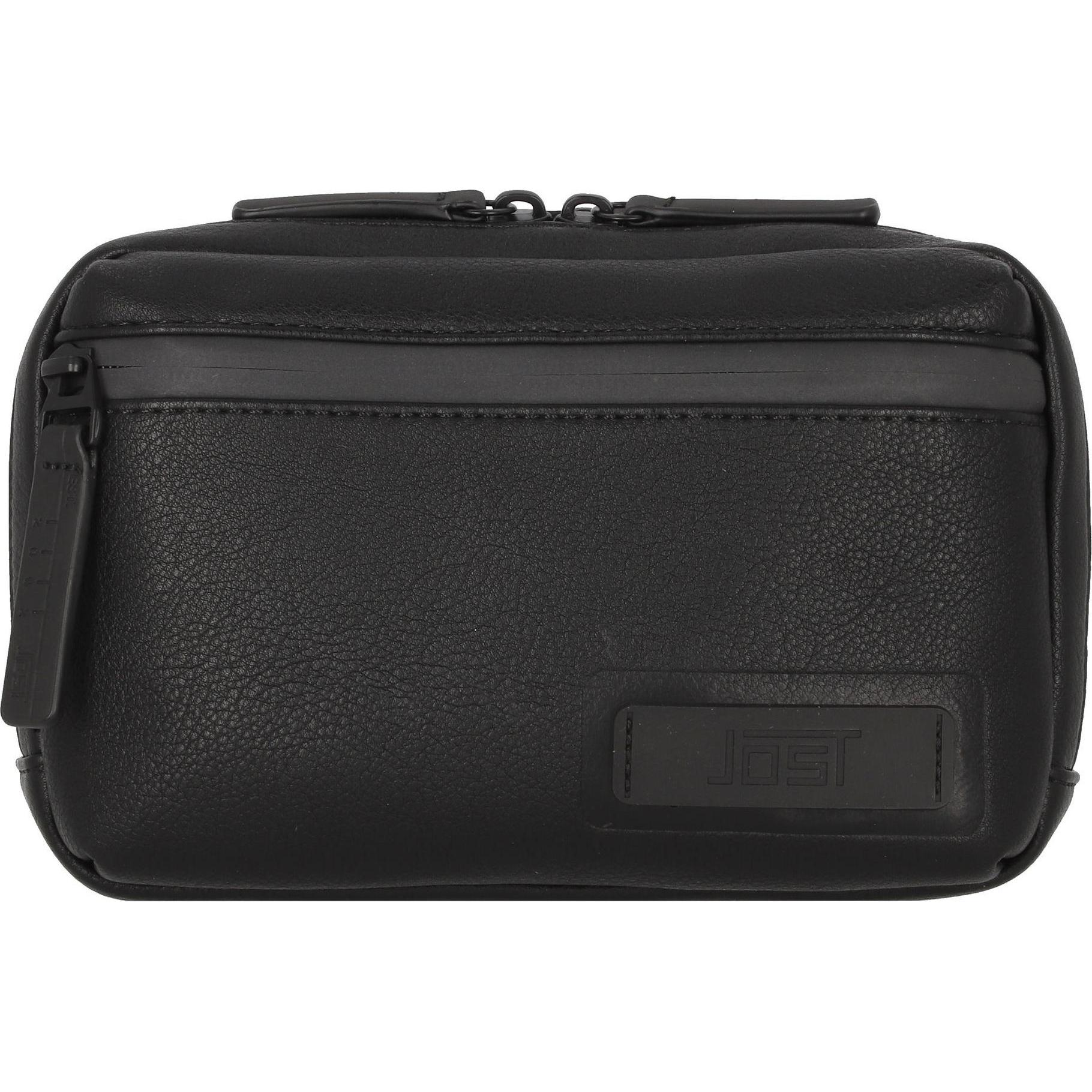Jost, Bauchtasche, Riga Gürteltasche 21 cm, Schwarz