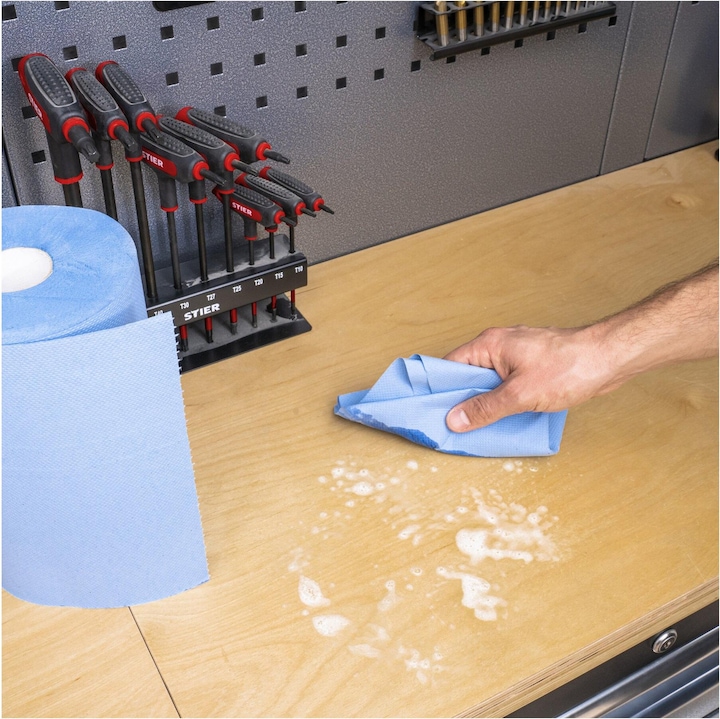 Produktbild Stier Putzpapier-Rollen, 3-lagig, 30 cm Länge x 23 cm Breite (230 x)
