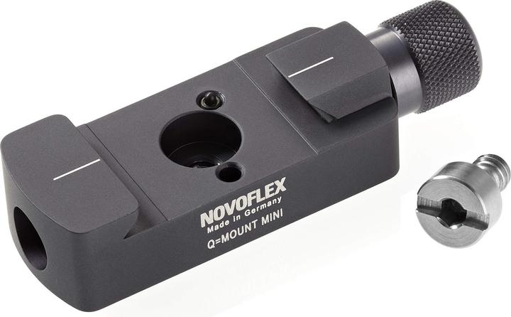Actual product image Novoflex Q=Mount Mini Quick Coupling (Tripod quick-release plate)