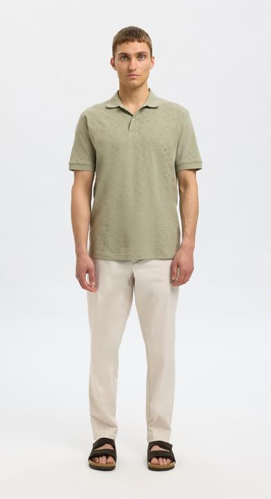 Actual product image Selected Jacquard Polo shirt (L)