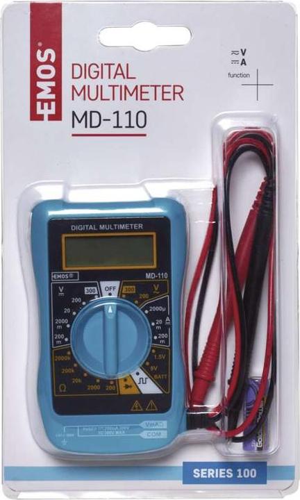 Actual product image Emos Multimeter MD-110