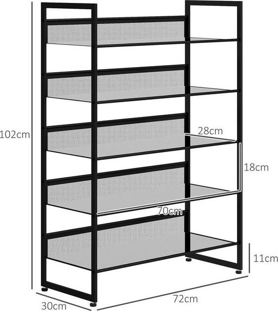 Produktbild Swisshandel24 Schuhregal (72 x 30 x 102 cm)
