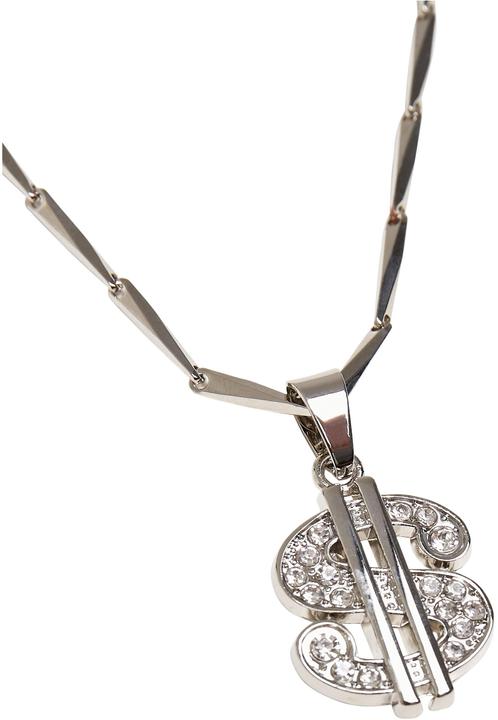 Image du produit Urban Classics Collier Small Dollar (Array, Tissu 1 : 60% alliage de zinc 40% laiton)