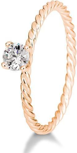Produktbild Breuning Verlobungsring Kordel (51, 585/14 K Gold)