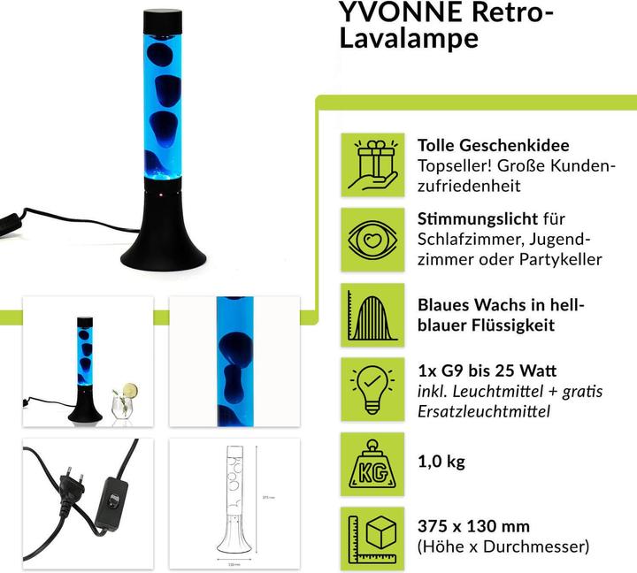 Actual product image Licht-Erlebnisse Yvonne (210 lm, G9)