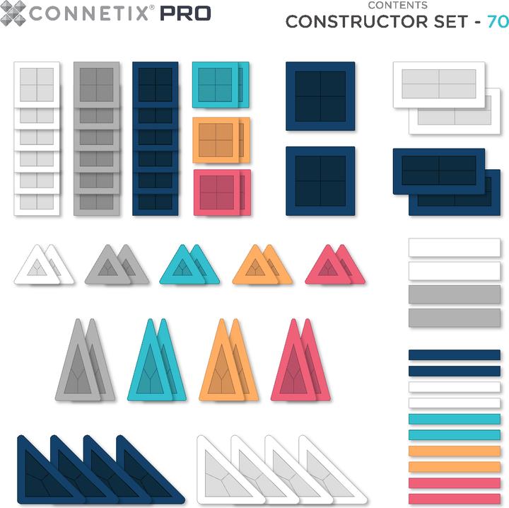 Actual product image Connetix PRO Constructor Set