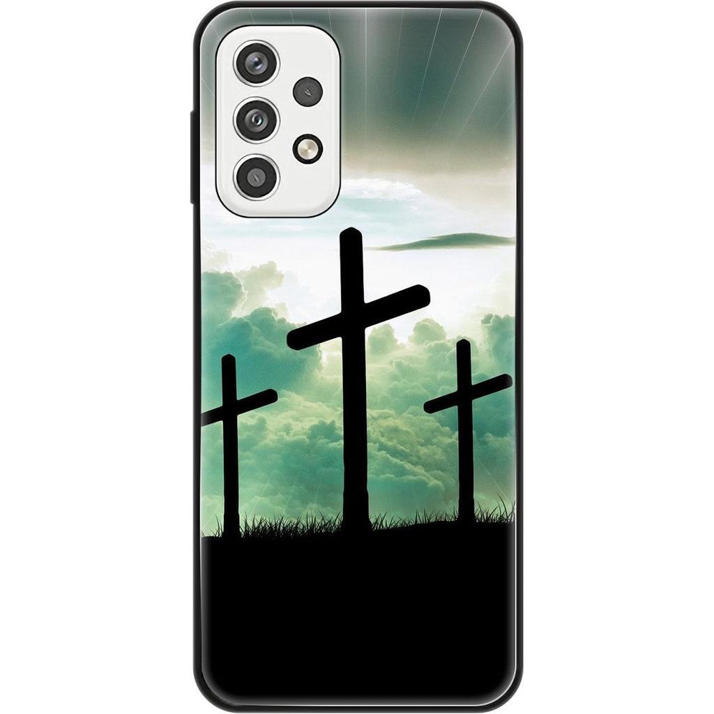 König Design Hülle Handy Schutz für Samsung Galaxy A23 Case Cover Tasche Bumper Etuis TPU Neu (Samsung Galaxy A23), Smar...