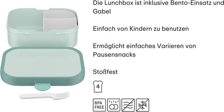 Actual product image Mepal Lunchbox Campus - Unicorn