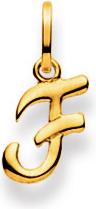 Image du produit Natsumi Schmuck Pendentif lettre F en or jaune 18K/750 (750/18 K Or jaune)