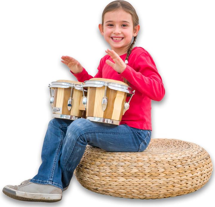 Actual product image Betzold Musik Bongos striped (bongos)