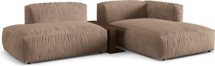 Image du produit Micadoni Canapé D'Angle Droit Modulaire, "Martina", 2 Places, 292x176x75 Fabriqué en Europe (Canapé modulaire, Canapé d'angle)