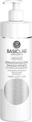 Immagine prodotto BasicLab Emulsione detergente dermatologica per pelli ultra-sensibili 300Ml (Salviette detergenti per il viso, 300 ml)