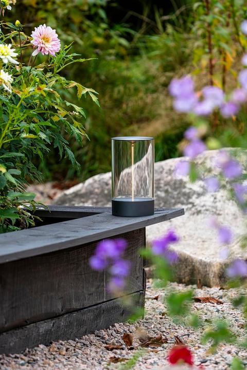 Actual product image Konstsmide Edison M LED Table Lamp for Indoor and Outdoor Use, Battery Powered with USB-C Cable