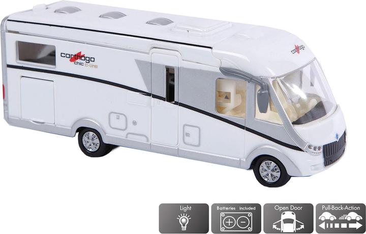 Sombo Die-Cast Carthago Camper mit Licht