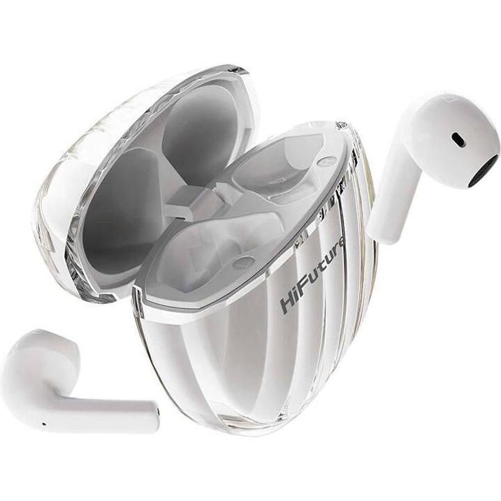 Thumbnail - HiFuture TWS EarBuds FlyBuds 3 (white) (ANC, 30 h, Kabelgebunden), Kopfhörer, Silber