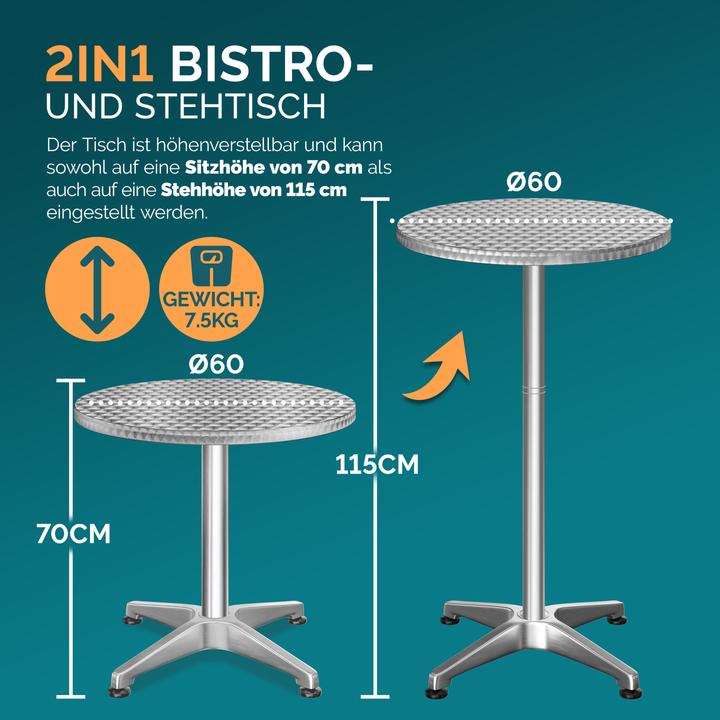 Actual product image Casaria Stehtisch