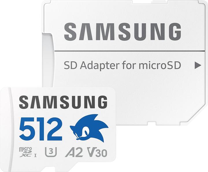 Image du produit Samsung MB-MD512S (512 Go, microSDXC, U3, UHS-I)