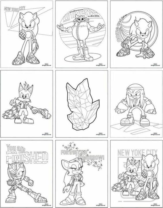 Produktbild Jakks Pacific Papierwaren-Set Sonic Lila