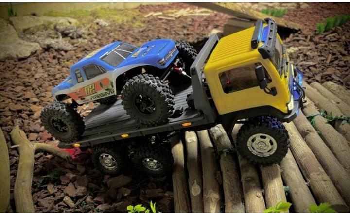 Produktbild Absima CR18P Tow Truck 6x6 Brushless 1:18 RC Modell-LKW Elektro Crawler Allradan
