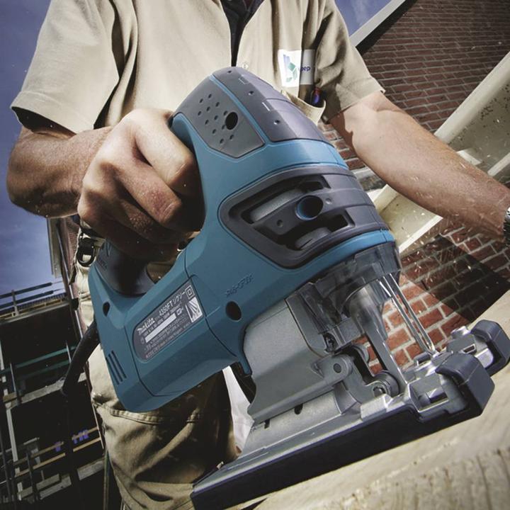 Produktbild Makita 4350FCTJ Pendelhubstichsäge im MAKPAC/ mit LED