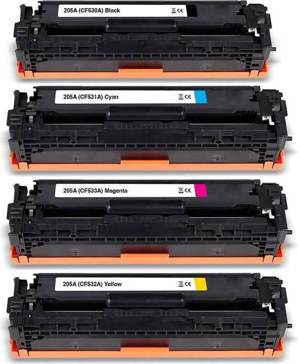 Inkolor HP 205A Multipack (CF530A + CF531A + CF532A + CF533A) (CMYK)