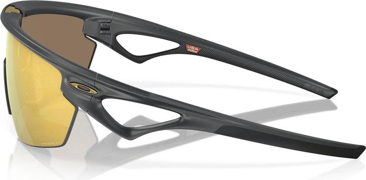 Actual product image Oakley Sphaera sports glasses (Mat carbon, Prizm 24K polarised, Prizm 24k polarized)