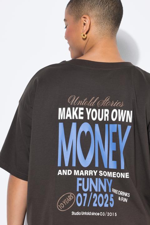 Image du produit Studio Untold T-shirt oversize, imprimé à message (46, 48)
