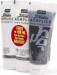 Image du produit Pebeo Studio Acrylic Couleurs acryliques fines (100 ml)