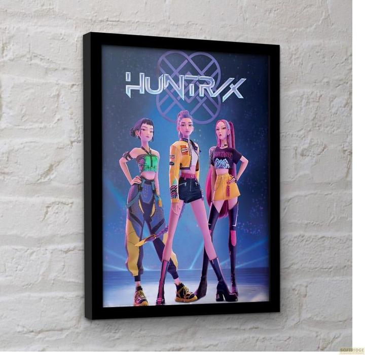 Produktbild Pyramid KPop Demon Hunters - Huntrix (40 x 30 cm)