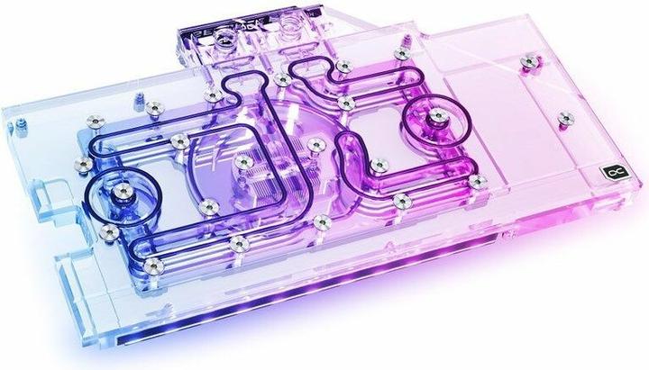 Alphacool Eisblock Aurora GPX-N RTX 3070 ROG Strix mit Backplate - Acryl + Nickel