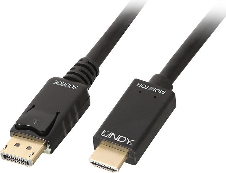 Produktbild Lindy DisplayPort — HDMI (Typ A) (3 m, DisplayPort, HDMI, 1.4)