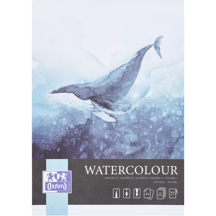Produktbild Oxford Aquarellblock (A4, Blanko)