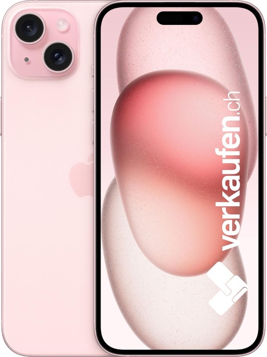 Produktbild verkaufen.ch iPhone 15 Plus (128 GB, Pink, 6.70", 48 Mpx, SIM + eSIM, A / Wie neu)