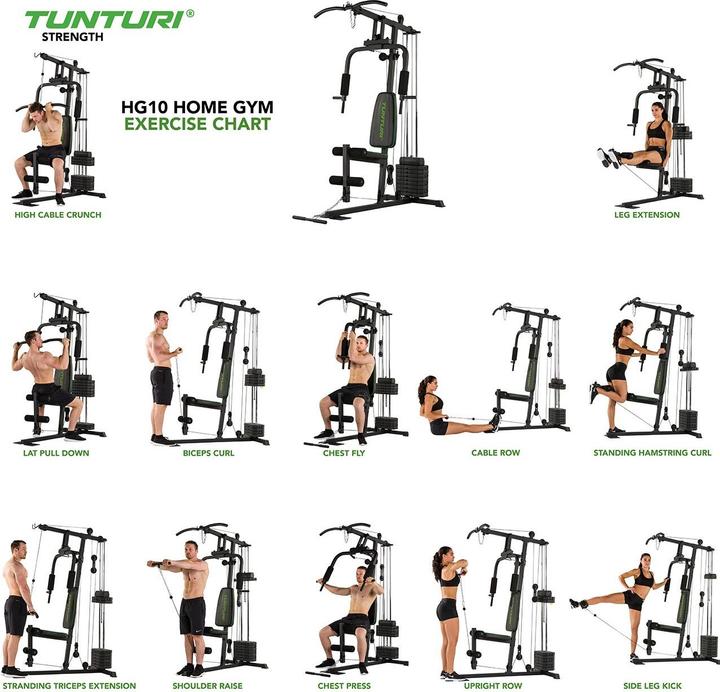 Actual product image Tunturi Kraftstation HG10