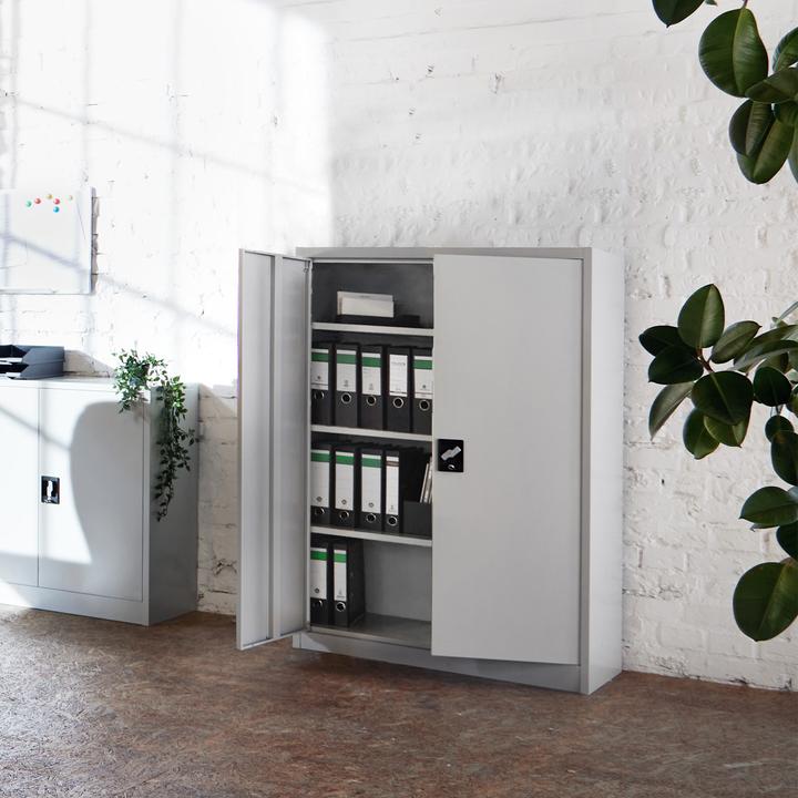 Actual product image tectake Filing cabinet (90 x 40 x 140 cm)