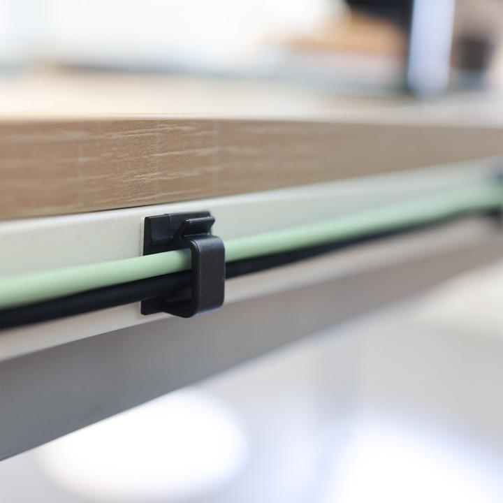 Productafbeelding InLine 10er Pack ® Kabelmanager Klebesockel XL, Nylon, 3M-Klebepad, schwarz