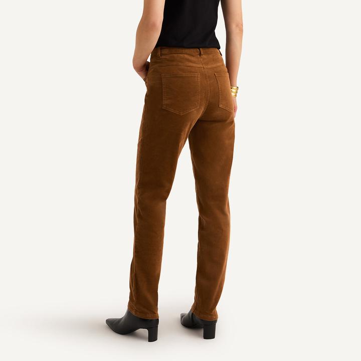 Actual product image Anne Weyburn Corduroy trousers with stretch (36)