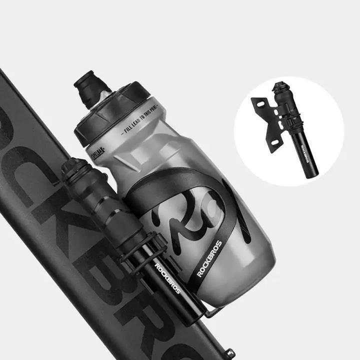 Actual product image Rockbros 810PCS-HP Mini-Handpumpe für Fahrräder mit Presta- und Schrader-Schlauch – Schwarz