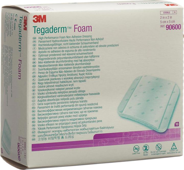 Image du produit 3M Tegaderm Foam Adhesive, ovale 5.1 x 5.1cm (10 x)