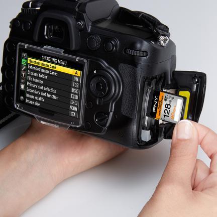 Image du produit PNY Carte SDXC 128 Go Turbo Performanc UHS-I (128 Go, SDXC, U3, UHS-I)