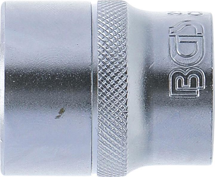 Produktbild BGS Steckschlüssel-Einsatz Sechskant Antrieb Innenvierkant 12,5 mm (1/2") SW 24 mm (24 mm)