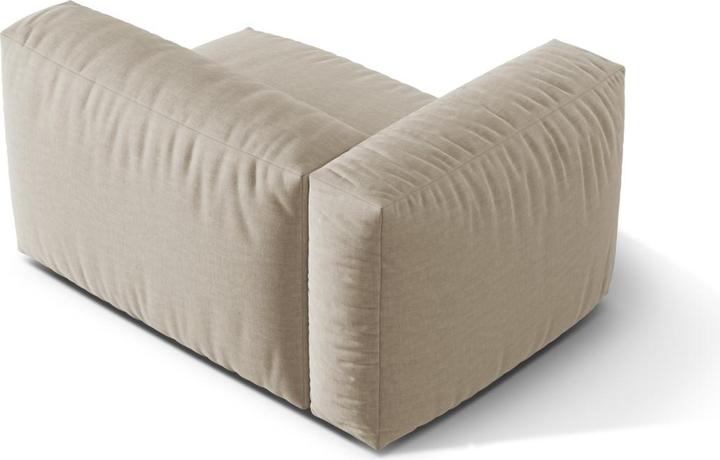 Actual product image Micadoni Modul Left, "Martina", 1 Seat, 121x106x75 Made in Europe (Modular sofa, 1-seater)
