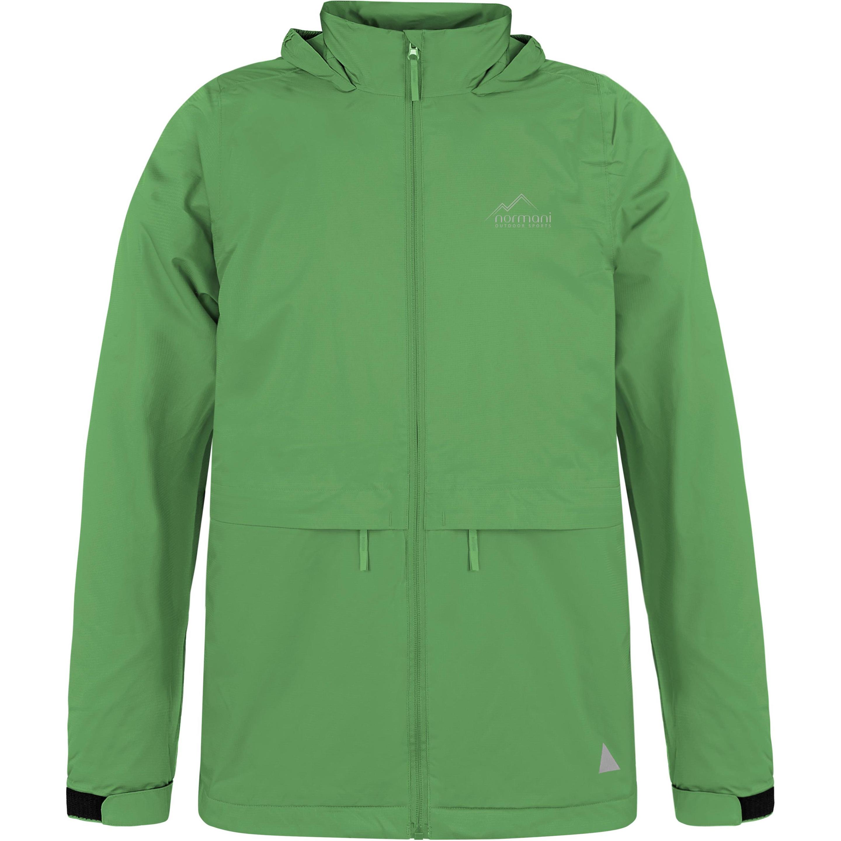 Normani, Herren, Jacke, Kinder-Regenjacke Seattle - 1111 (XXL), Grün, XXL
