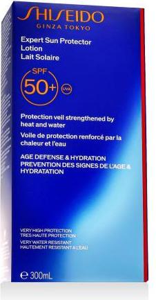 Image du produit Shiseido Expert Sun (Lotion solaire, SPF 50, 300 ml, 388 g)